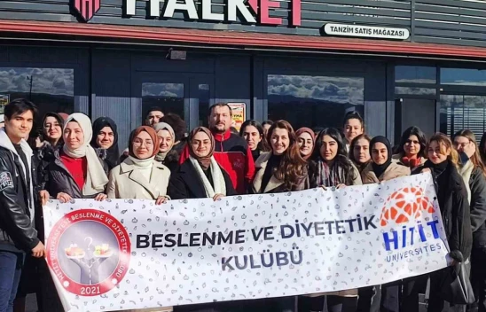 Üniversite öğrencileri, Halk Et'te uygulamalı ders gördü