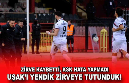 Uşakspor'u Deplasmanda Mağlup Eden Kastamonuspor, Zirve Yolunda!
