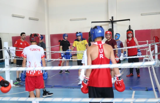 Üst Minik Erkek Boks Milli Takımı'nın Kastamonu Kampı Tamamlandı