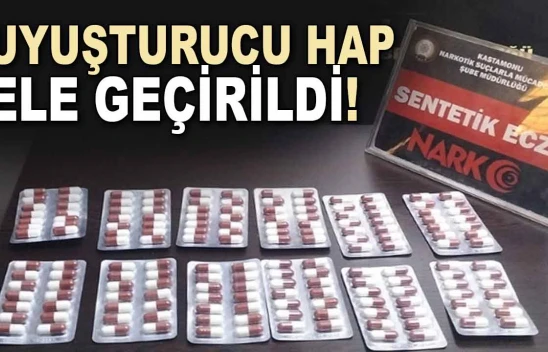 Uyuşturucu Hap Ele Geçirildi!
