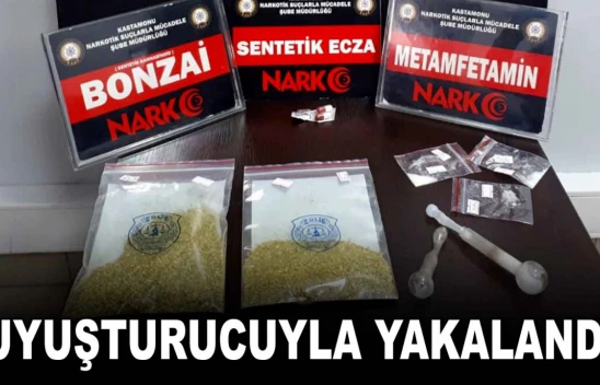 Uyuşturucuyla Yakalandı