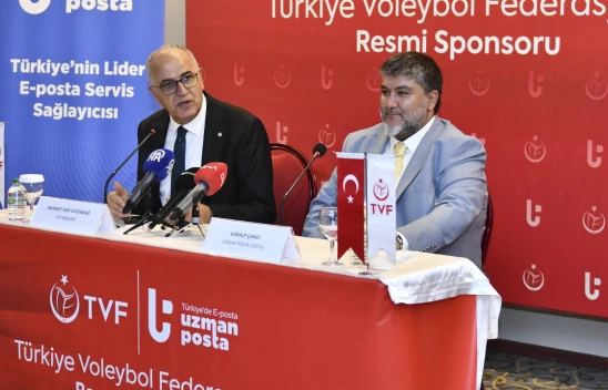 Uzman Posta, Türkiye Voleybol Federasyonu'nun Resmi Sponsoru Oldu