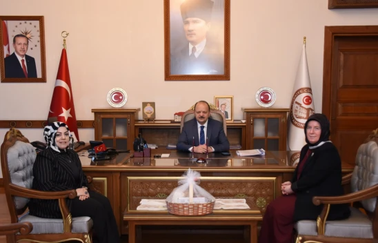 Vali Dallı'ya Teşekkür Ziyareti