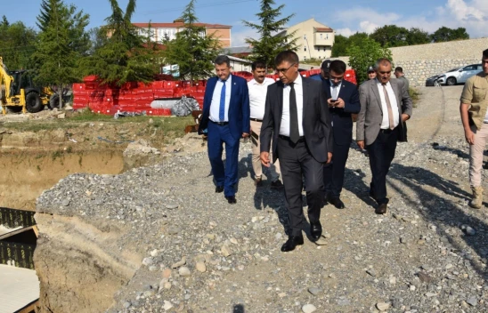 Vali Gürel incelemelerde bulundu