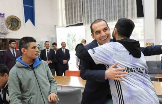 Vali Taşolar'dan  Moral Ziyareti