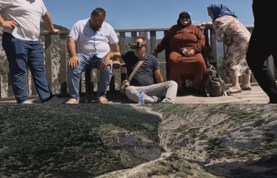 Vatandaşın Korku Dolu Anları Gülümsetti