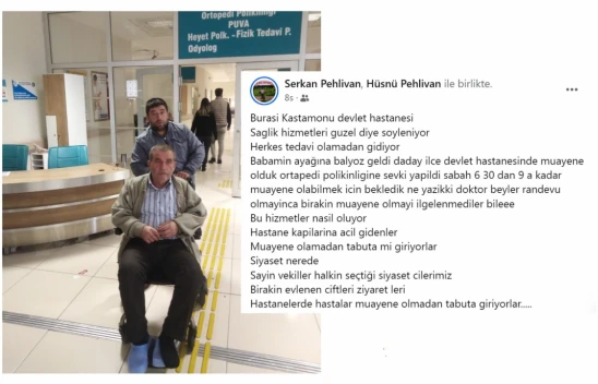 Vatandaştan muayene isyanı