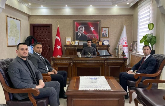 Vergi Haftası Kapsamında Kaymakam Onur Çelik'e Ziyaret