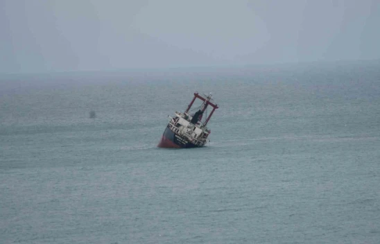 Yük Gemisi, Kıyıya Vurdu