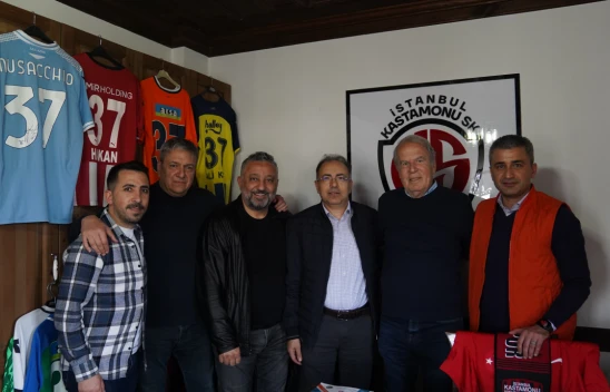 Yaşayan Efsaneden Kastamonuspor'a Ziyaret