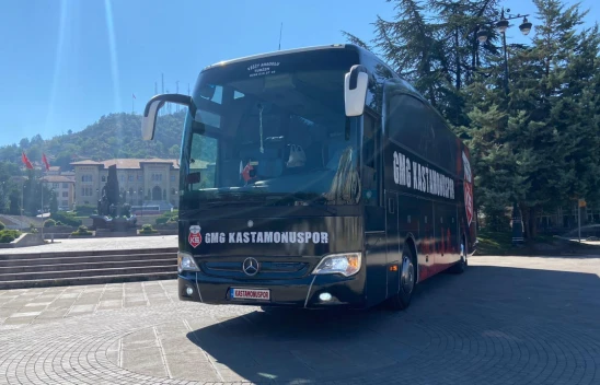Yeni takım otobüsü hazır