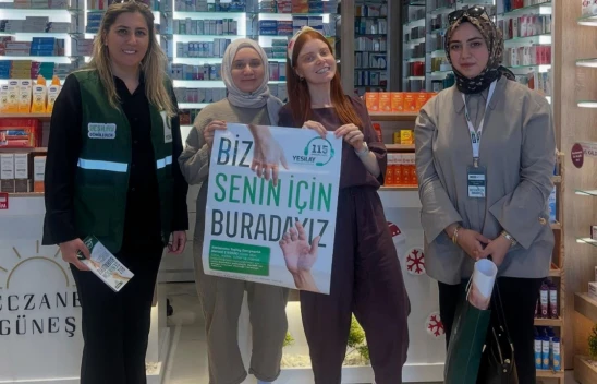 Yeşilay'dan Kastamonu'da Eczane Ziyaretleri