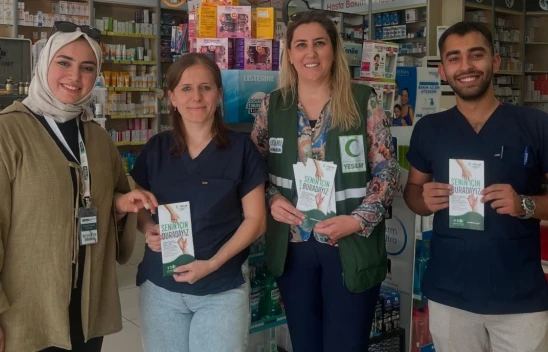 Yeşilay ve YEDAM'dan Kastamonu'da Eczane Ziyaretleri