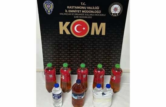 Yılbaşı Öncesi Kaçak Alkol Ele Geçirildi