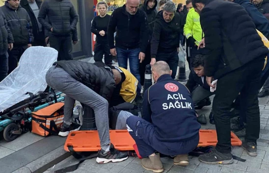 Yayaya Otomobil Çarptı