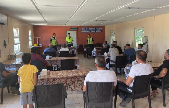 Yük Taşıyanlara Eğitim Verildi