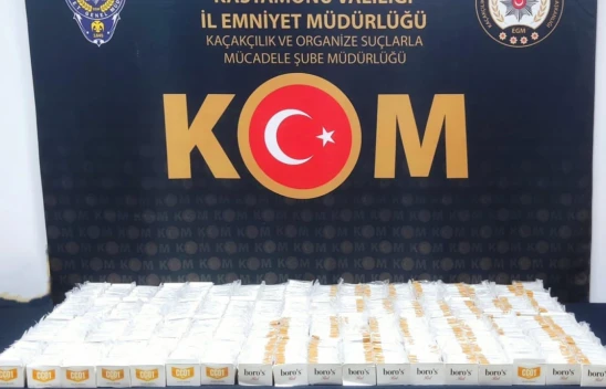 Yüklü Miktarda Makaron Ele Geçirildi