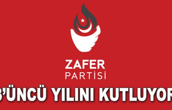Zafer Partisi 3'üncü Yılını Kutluyor