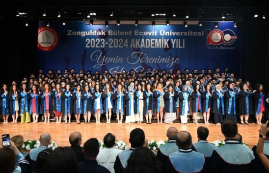 ZBEÜ Tıp Fakültesi Mezunları İçin Yemin Töreni Düzenlendi