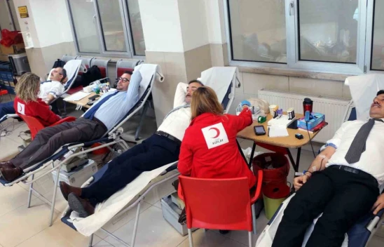 Zonguldak Adliyesi'nde Kan Bağışı Etkinliği