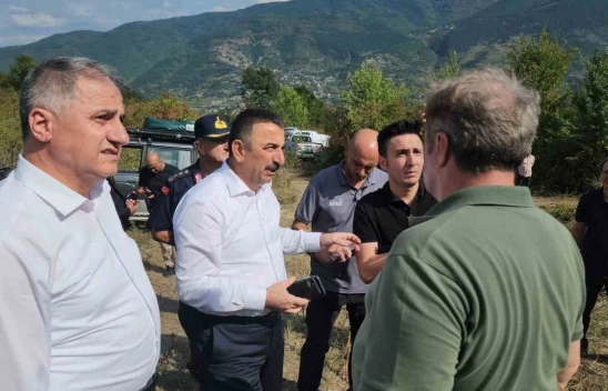 22 Dönüm Arazi Zarar Gördü