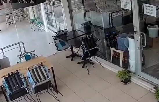 Deprem Anı Kamerada