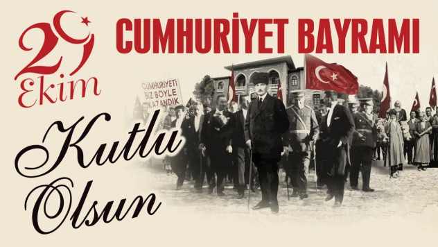 102 Yıldır Parlayan Işık Yaşasın Cumhuriyet!