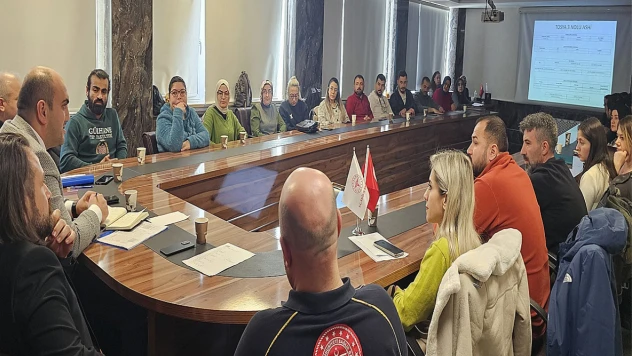 112 Sorumluları ile Toplantı Yapıldı