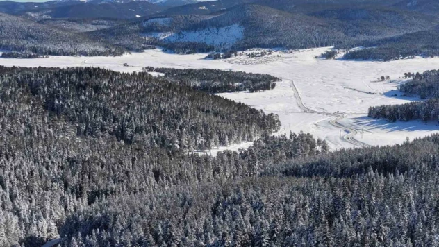 Sarıalan'da Kış Güzelliği