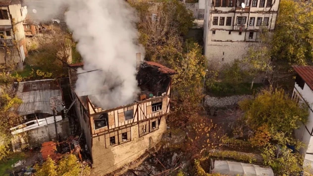 Harabe Dronla Görüntülendi