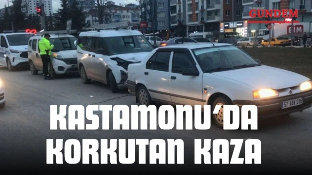 Kastamonu'da Korkutan Kaza