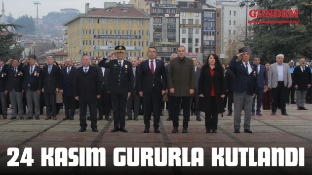 Kastamonu'da 24 Kasım Gururla Kutlandı