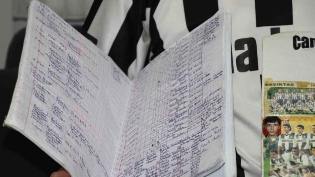 25 Yıldır Beşiktaş'ın Her maçını Tek Tek Not Ediyor
