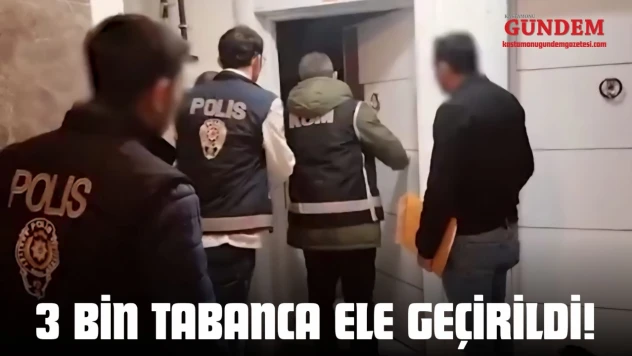 3 Bin Tabanca Ele Geçirildi!