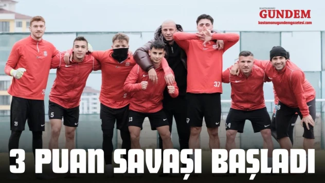 3 Puan Savaşı Başladı