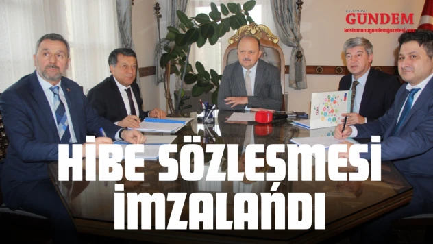 37 Milyonluk Hibe Sözleşmesi İmzalandı