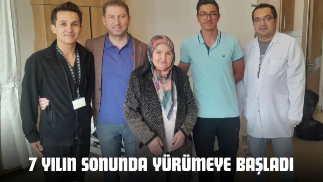 7 Yılın Sonunda Yürümeye Başladı