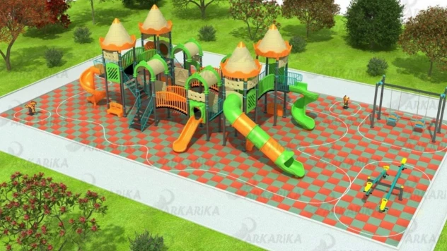 Abana Belediyesi Çocuk Parklarını Yeniliyor