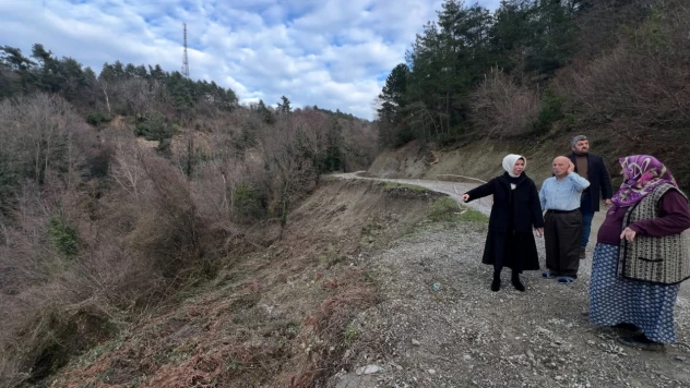 Abana'da Heyelan Riskine Karşı İnceleme