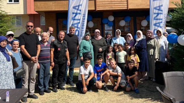 Abana'nın İlk Sosyal Kafesi Hizmete Açıldı