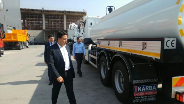 Abana yeni arazözünü bekliyor