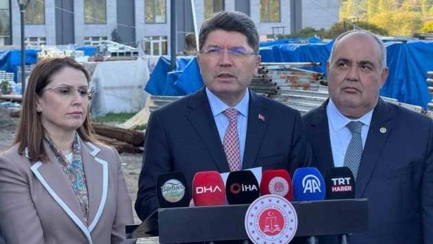 Adalet Bakanı Tunç Bartın'da Konuştu