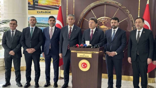 Adalet Bakanı Tunç Karabük'te Konuştu