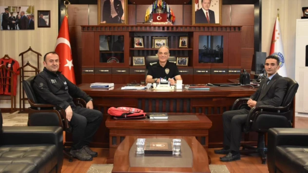 AFAD Müdürü Tüfekci'den Emniyet Müdürü Taş'a Ziyaret
