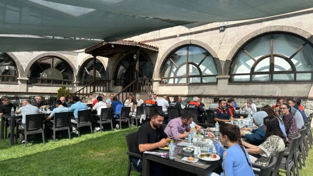 AFAD'ta Veda Yemeği Düzenlendi