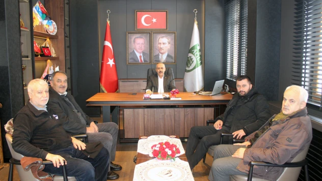 Ağlı Belediye Başkanı Ergin'e Ziyaret