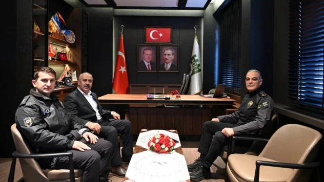 Ağlı Belediyesi'ne Emniyet Ziyareti