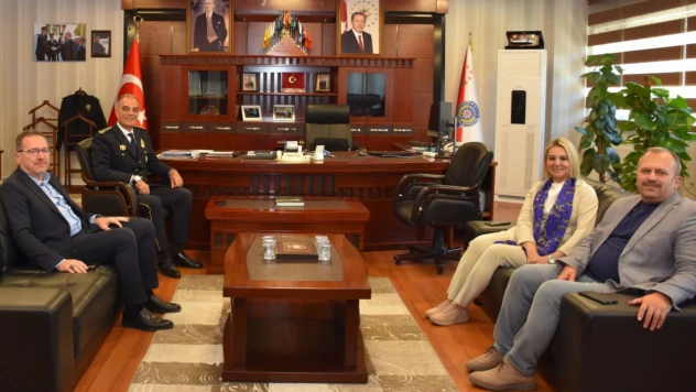 AK Parti'den Emniyet Müdürü Taş'a Hayırlı Olsun Ziyareti