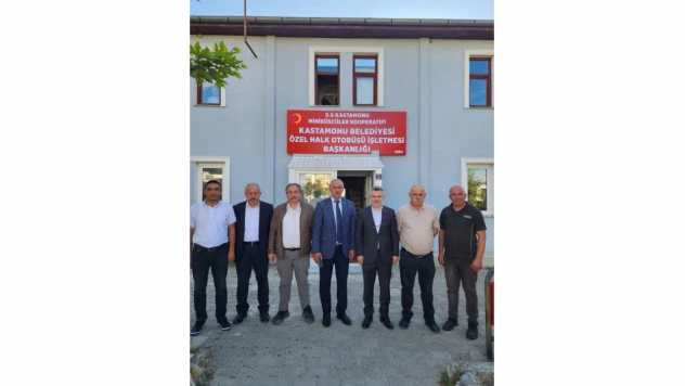 AK Parti'den Otobüsçülere Ziyaret: Elektrikli Otobüs Fikri İstişare Edildi