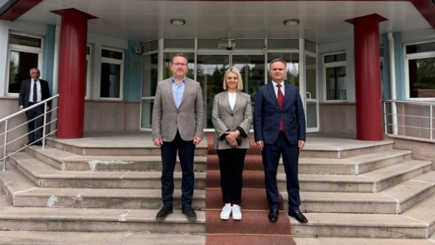 AK Parti İl Başkanı Sevgilioğlu'ndan İLBANK Bölge Müdürü'ne Ziyaret